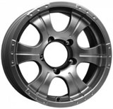 R 16 5*139.7 ET-15 D110.1 КиК Байконур Джип-рейд дарк платинум 8.0 6754